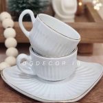پک 6 عددی قهوه خوری سفید - تصویر 2