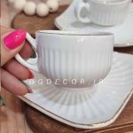 پک 6 عددی قهوه خوری سفید - تصویر 3