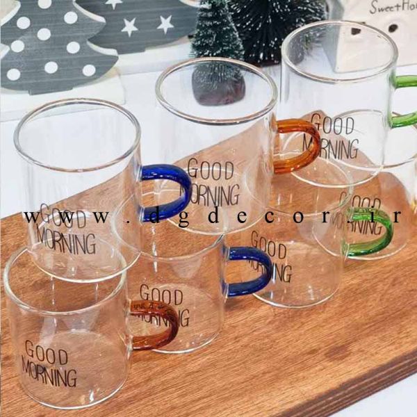 قهوه خوری گود مورنینگ دسته رنگی