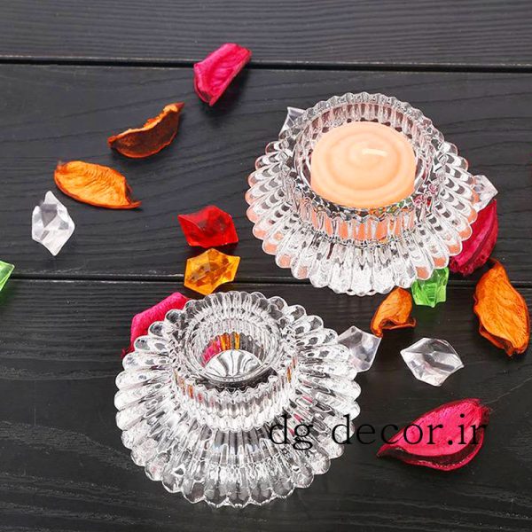 جاشمعی کریستال طرح گرد دوکاره وارداتی1