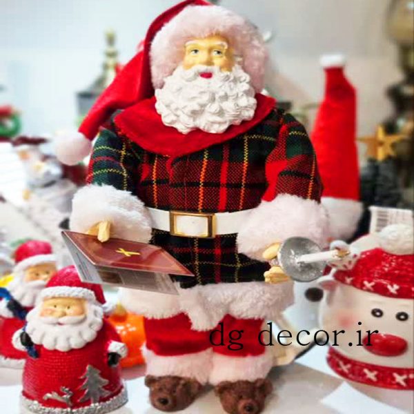 مجسمه و ماکت بابانوئل 30 سانت